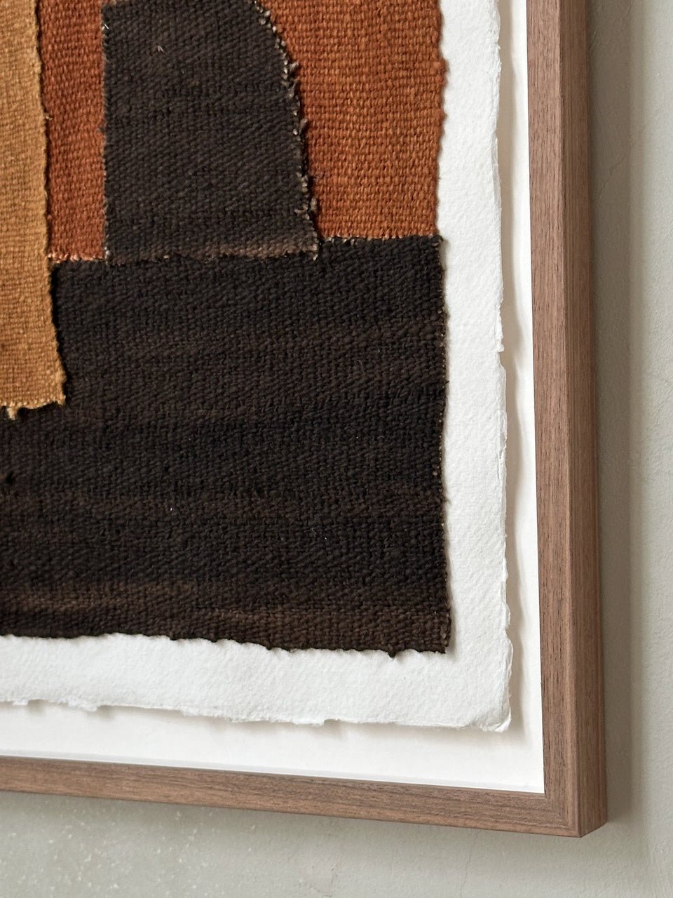 The Corner - Textile Art work No 71 - Textile Art