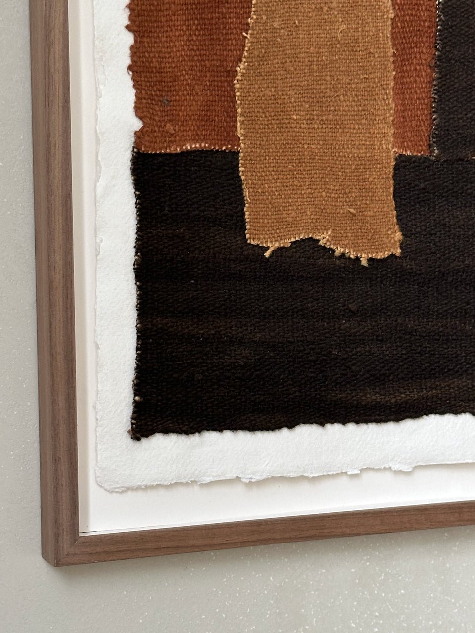 The Corner - Textile Art work No 71 - Textile Art