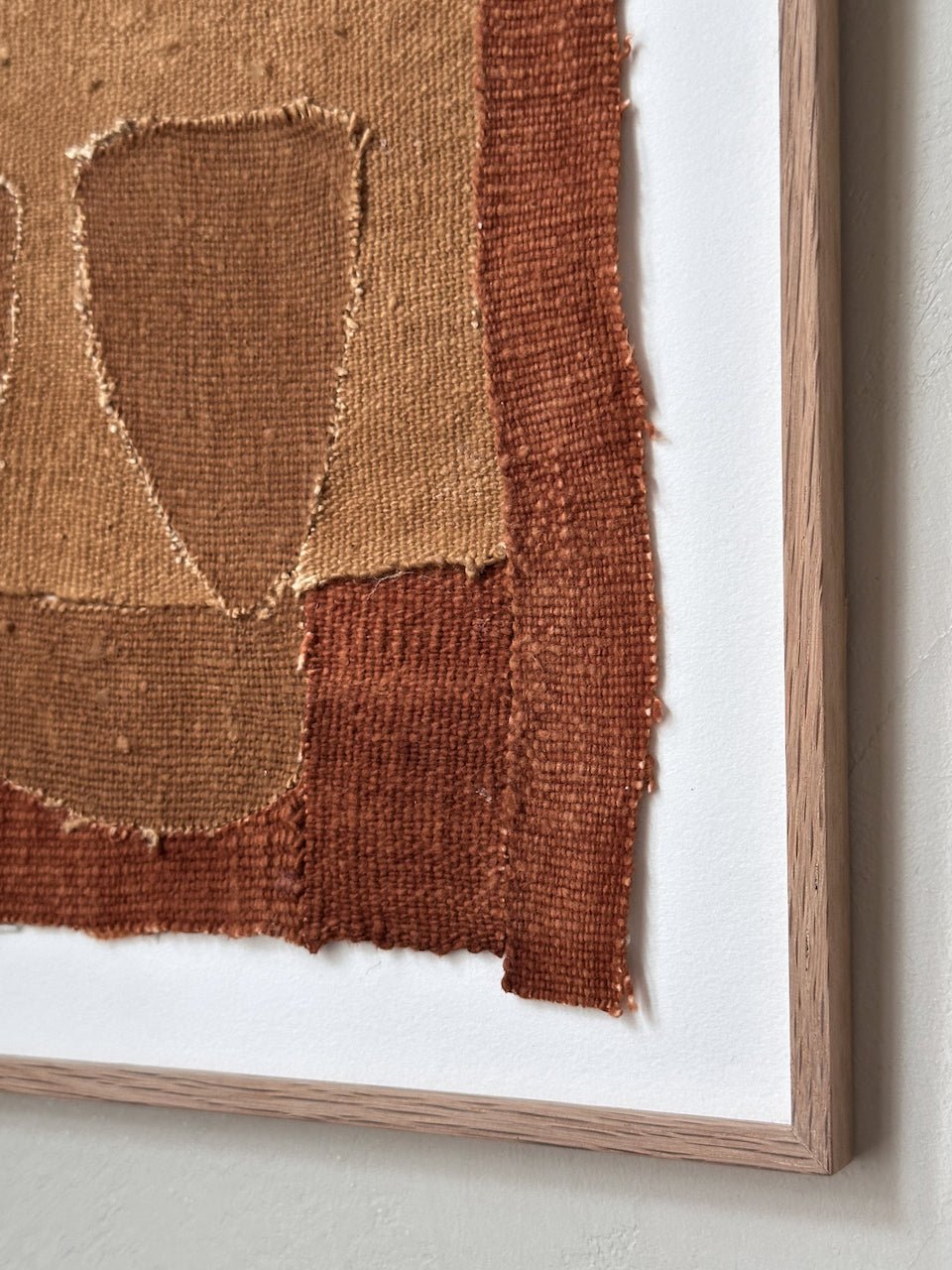 The Corner - Textile Art work No 72 - Textile Art