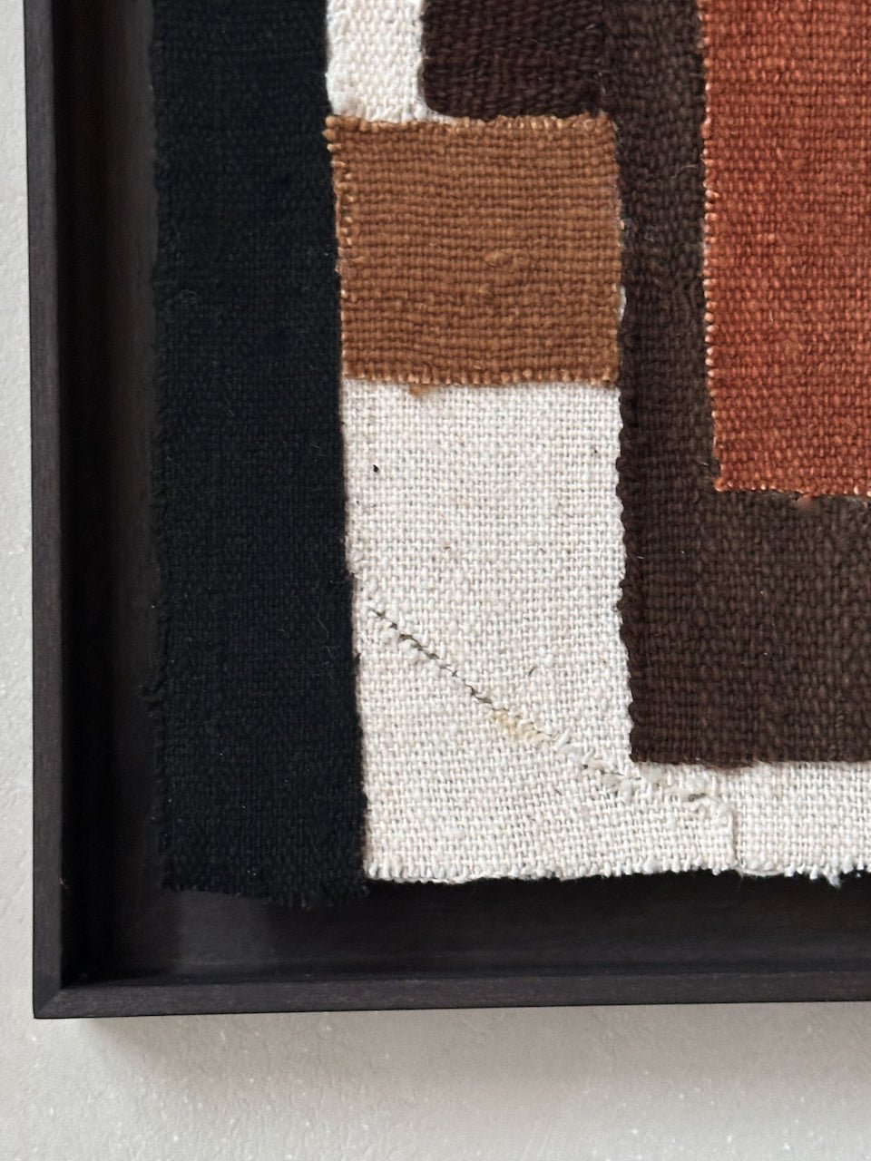 The Corner - Textile Art work No 73 - Textile Art