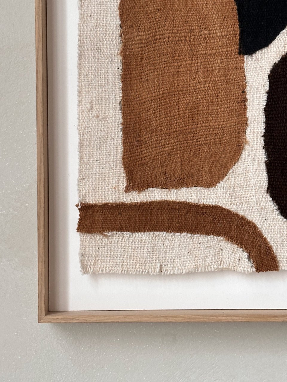 The Corner - Textile Art work No 74 - Textile Art