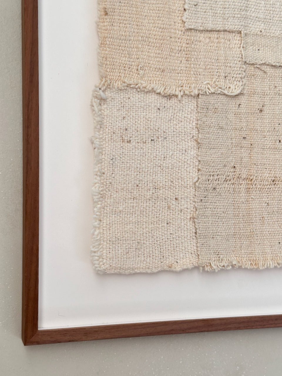 The Corner - Textile Art work No 77 - Textile Art