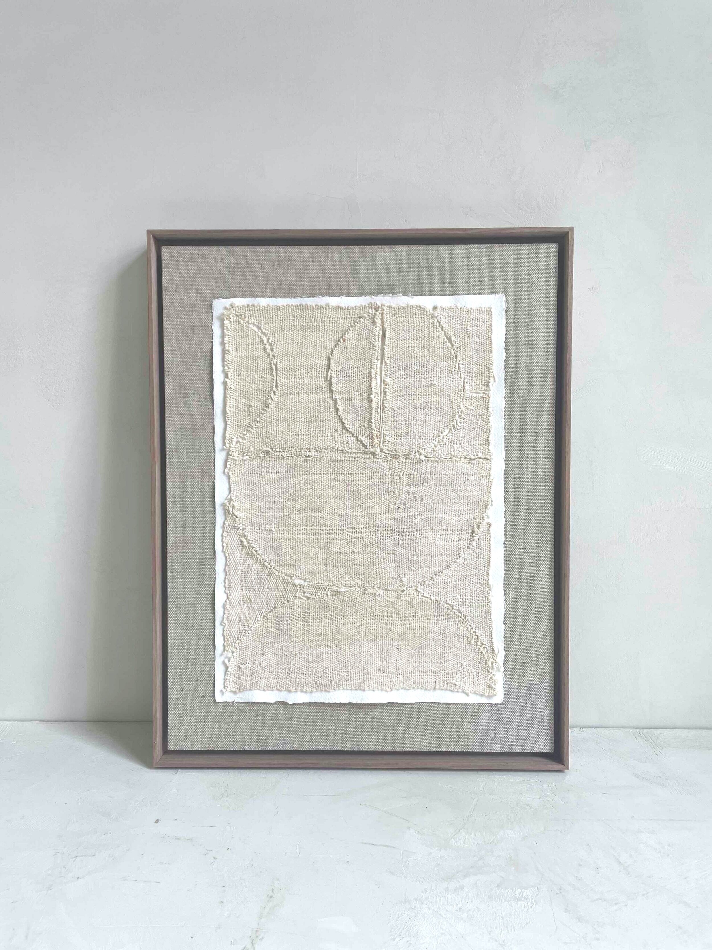 The Corner - Textile artwork N°10 - Textile Art