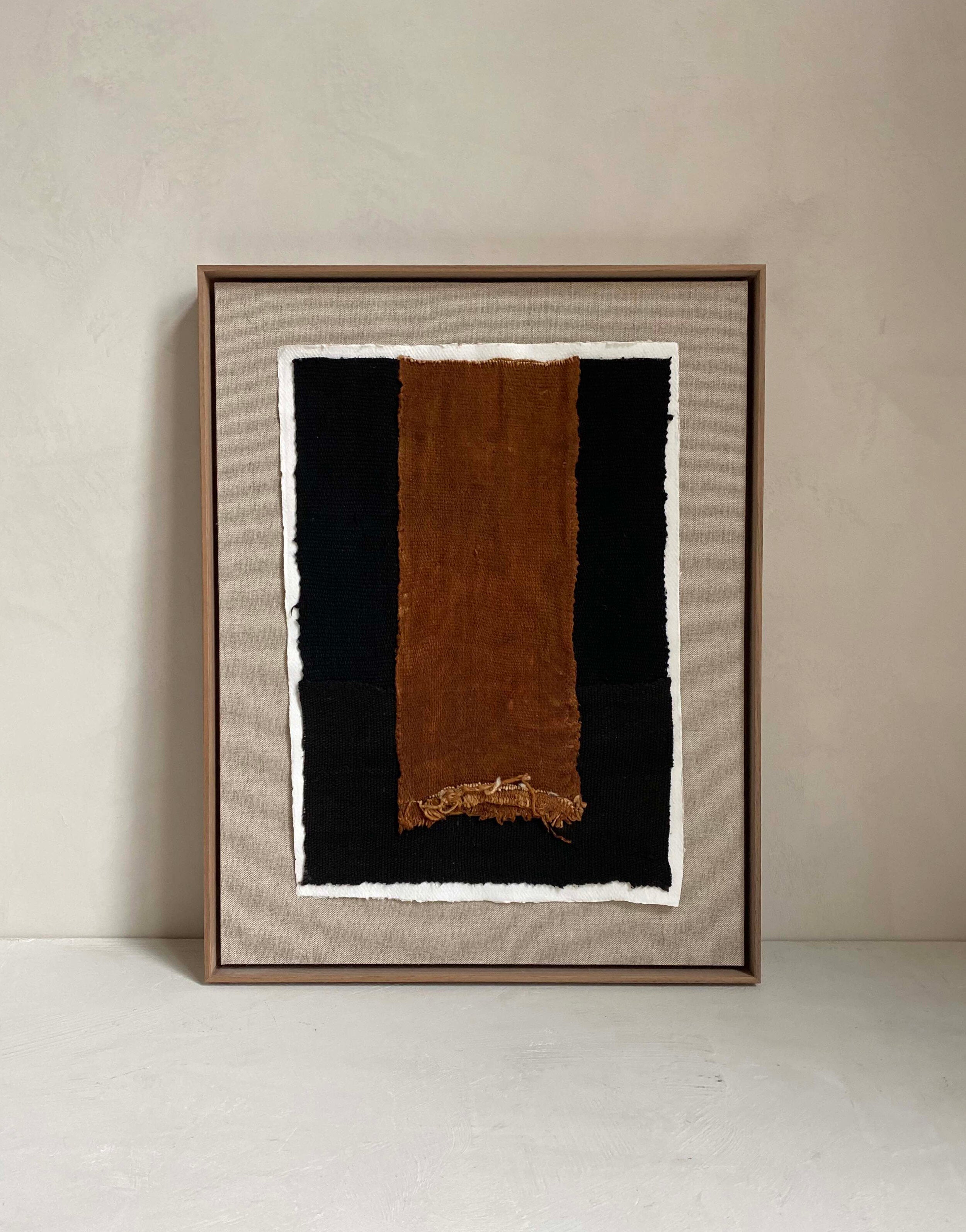The Corner - Textile artwork N°3 - Textile Art