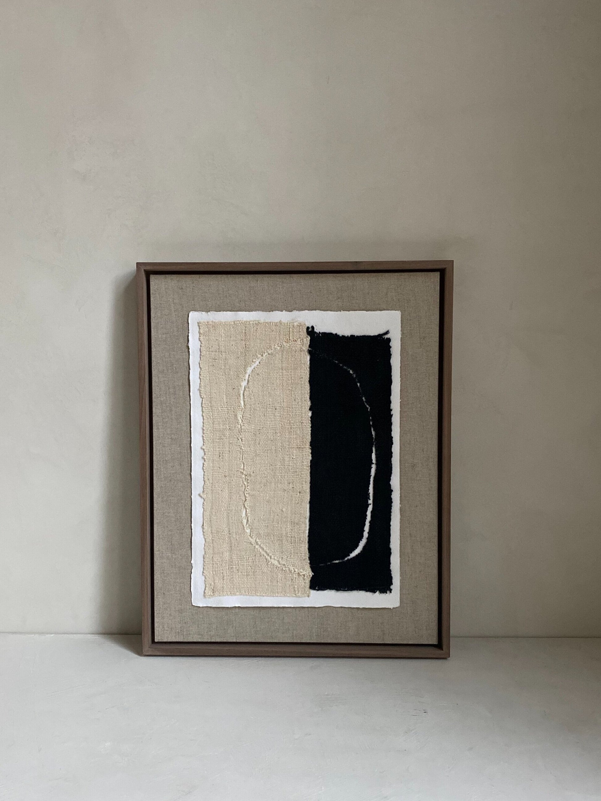 The Corner - Textile artwork N°4 - Textile Art