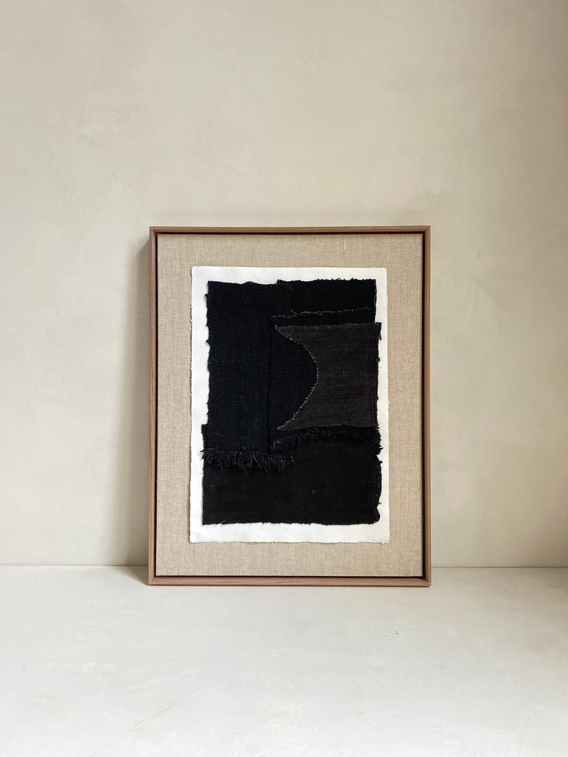 The Corner - Textile artwork N°5 - Textile Art