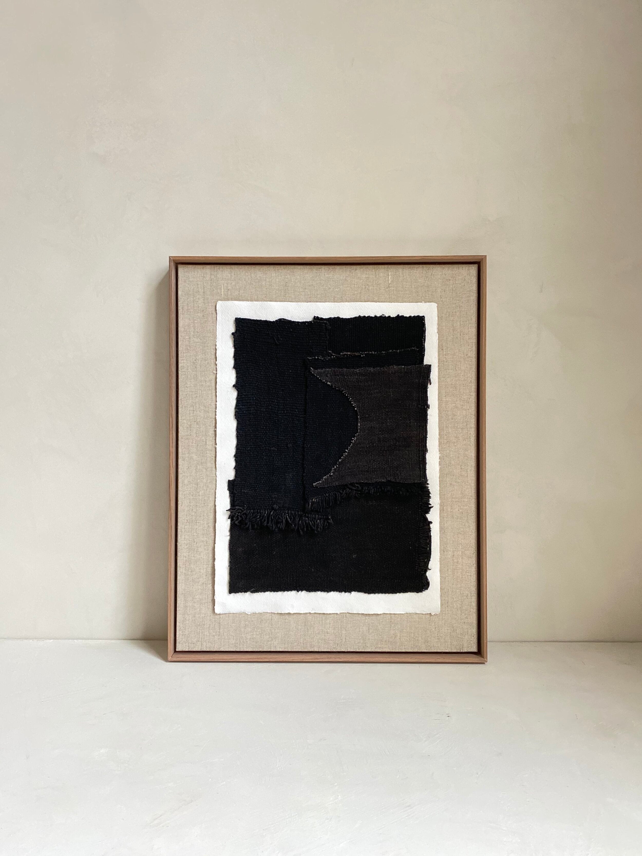 The Corner - Textile artwork N°5 - Textile Art