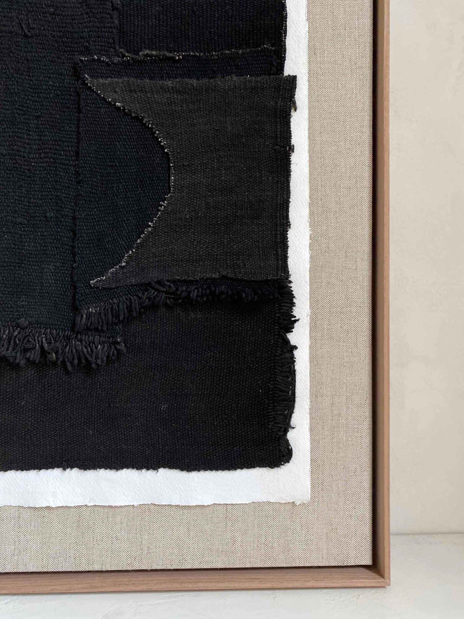 The Corner - Textile artwork N°5 - Textile Art