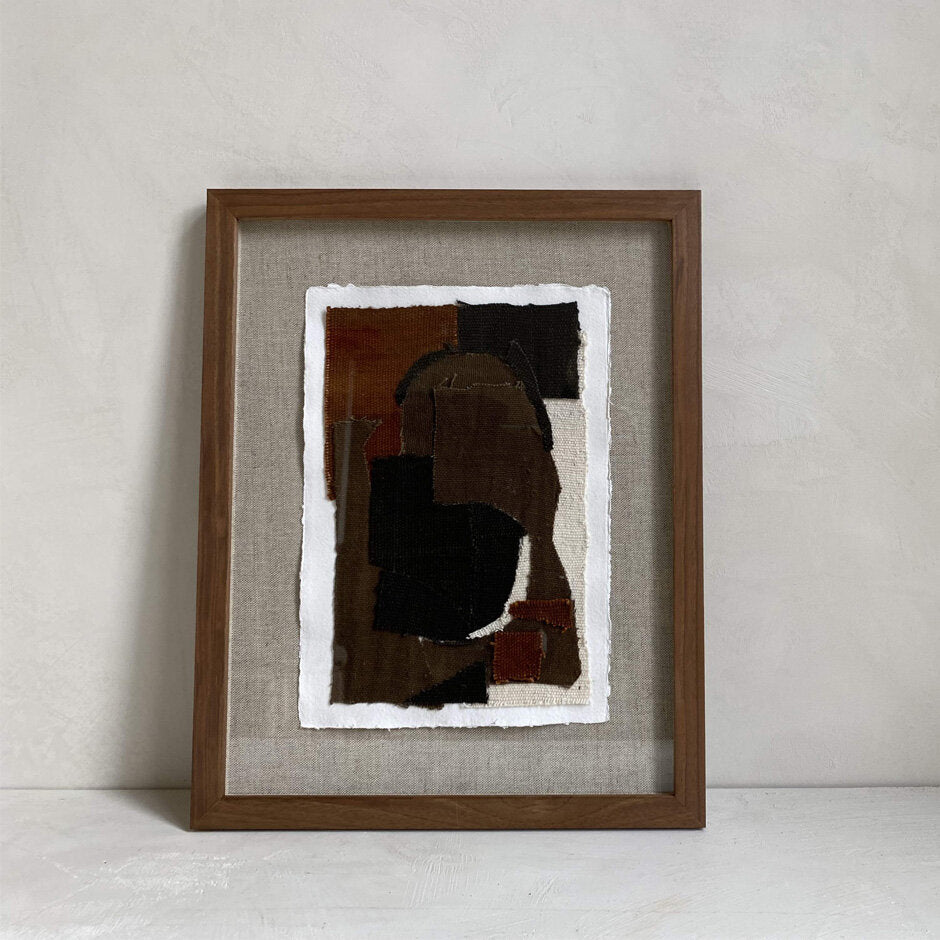 The Corner - Textile artwork N°6 - Textile Art