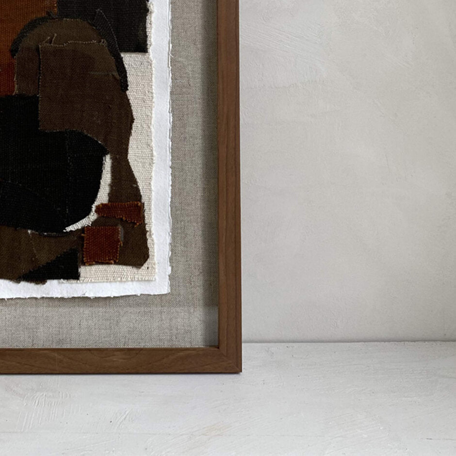 The Corner - Textile artwork N°6 - Textile Art