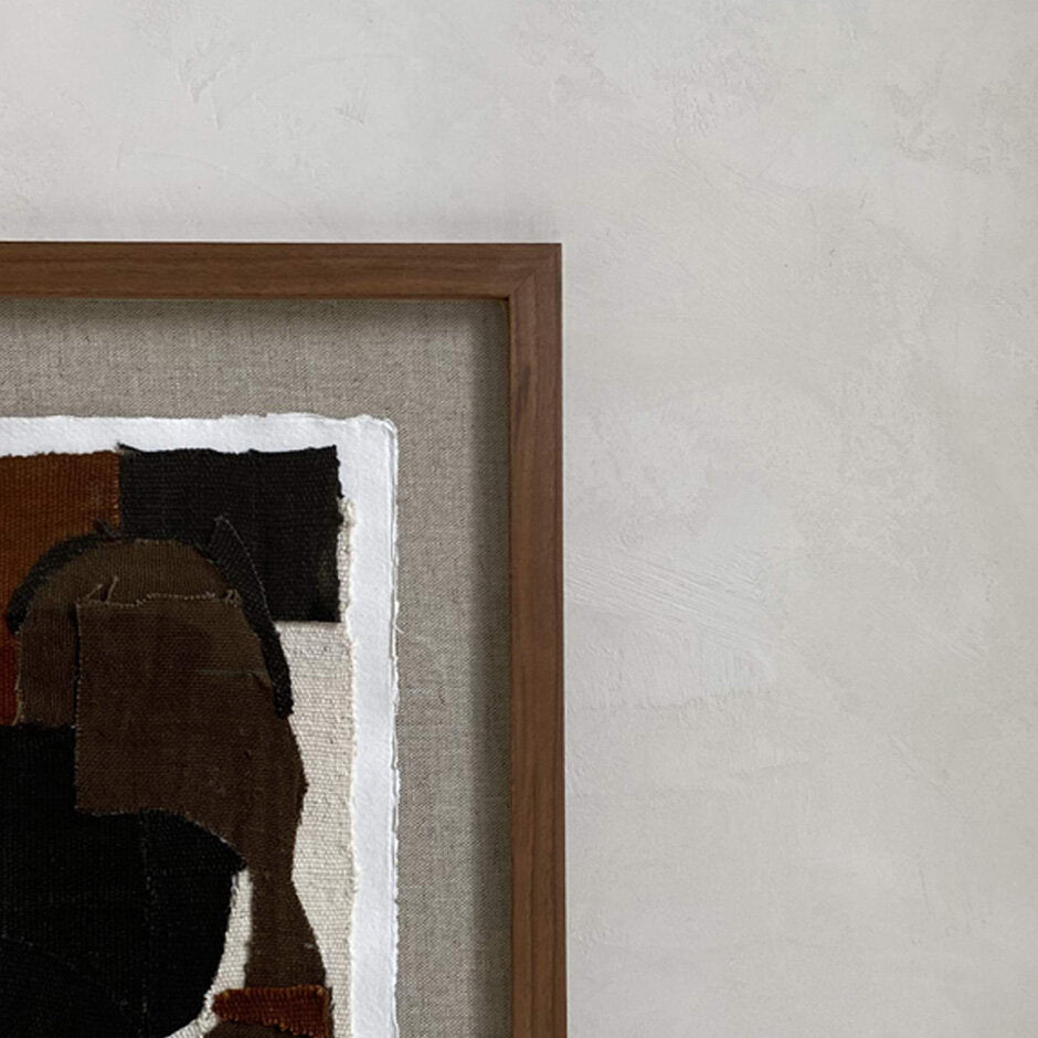 The Corner - Textile artwork N°6 - Textile Art