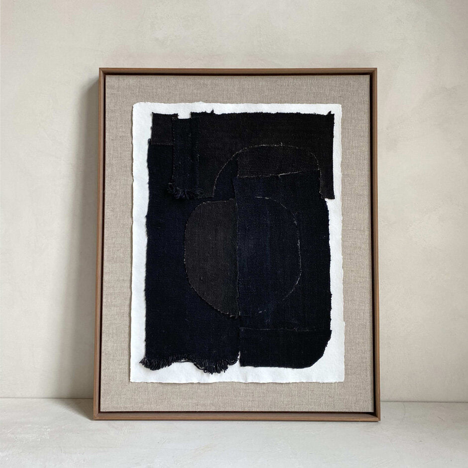 The Corner - Textile artwork N°7 - Textile Art