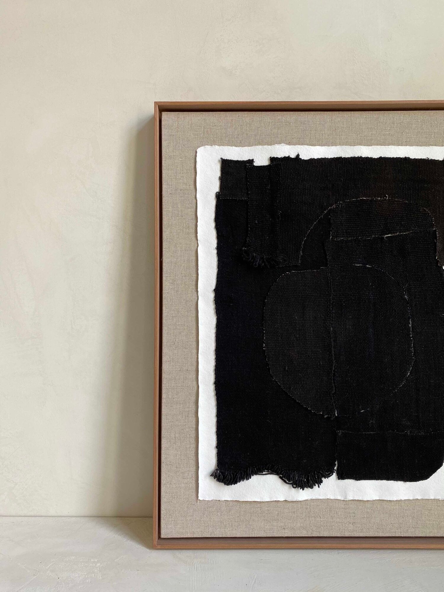 The Corner - Textile artwork N°7 - Textile Art