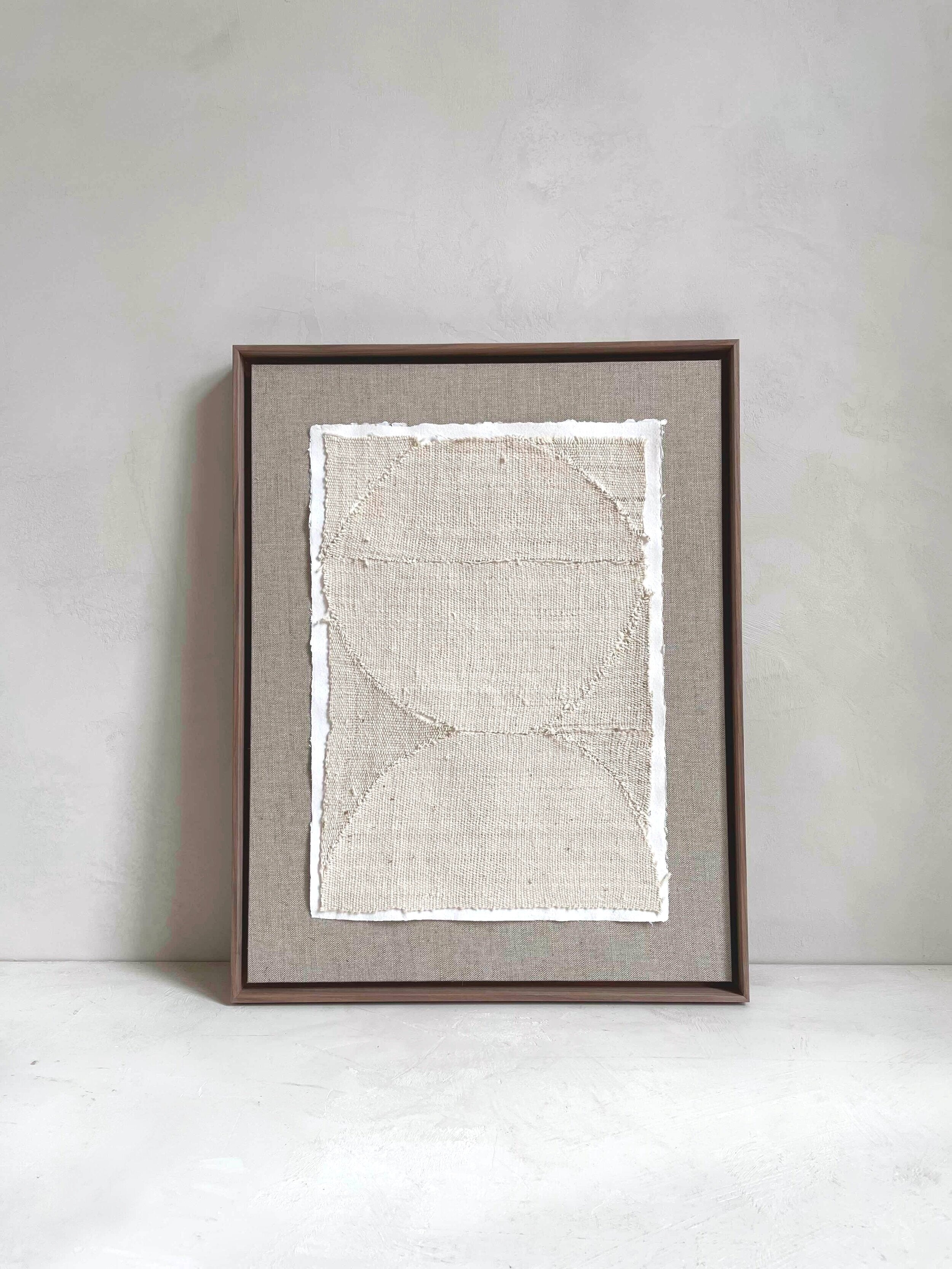 The Corner - Textile artwork N°8 - Textile Art