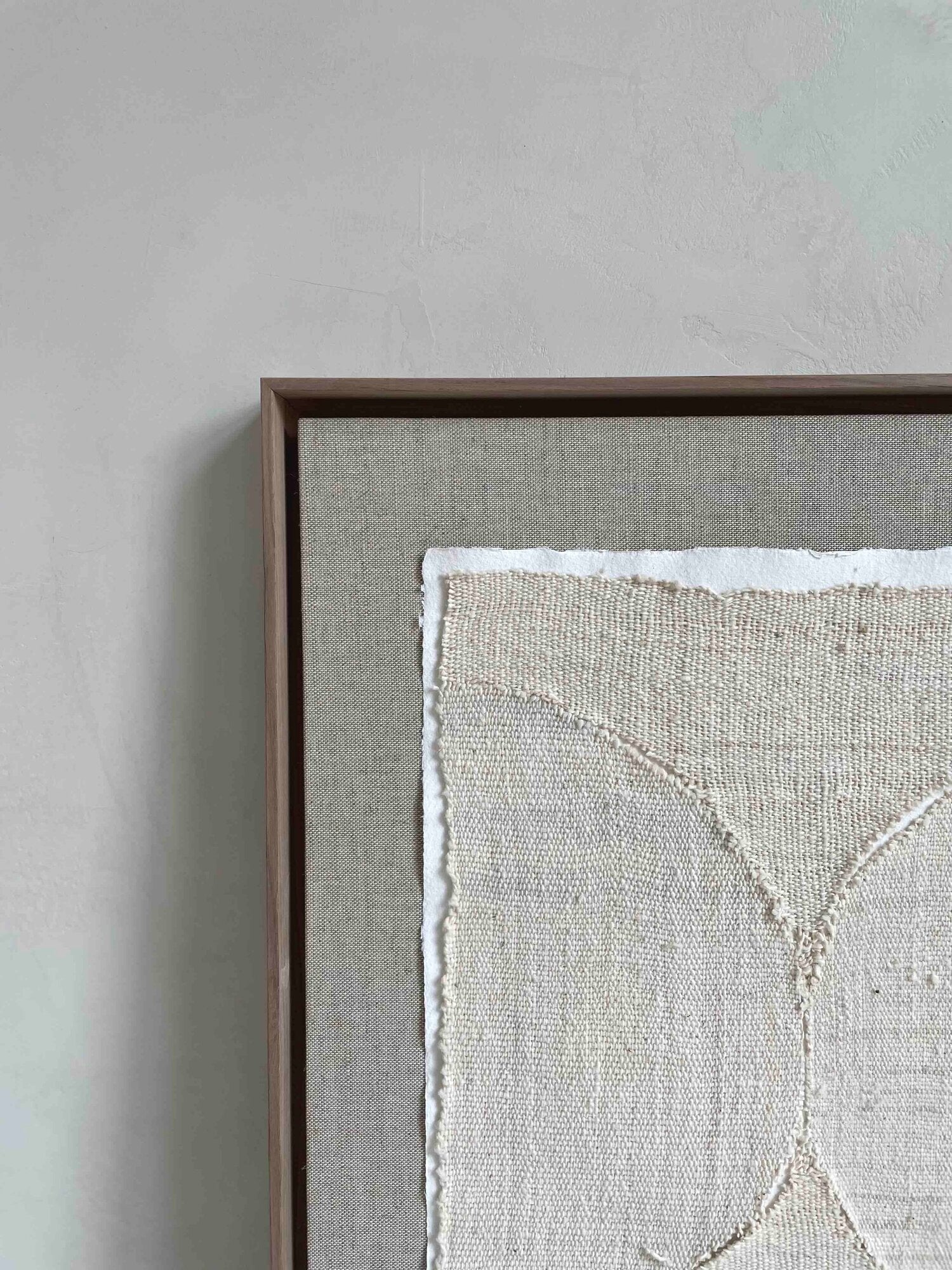 The Corner - Textile artwork N°9 - Textile Art