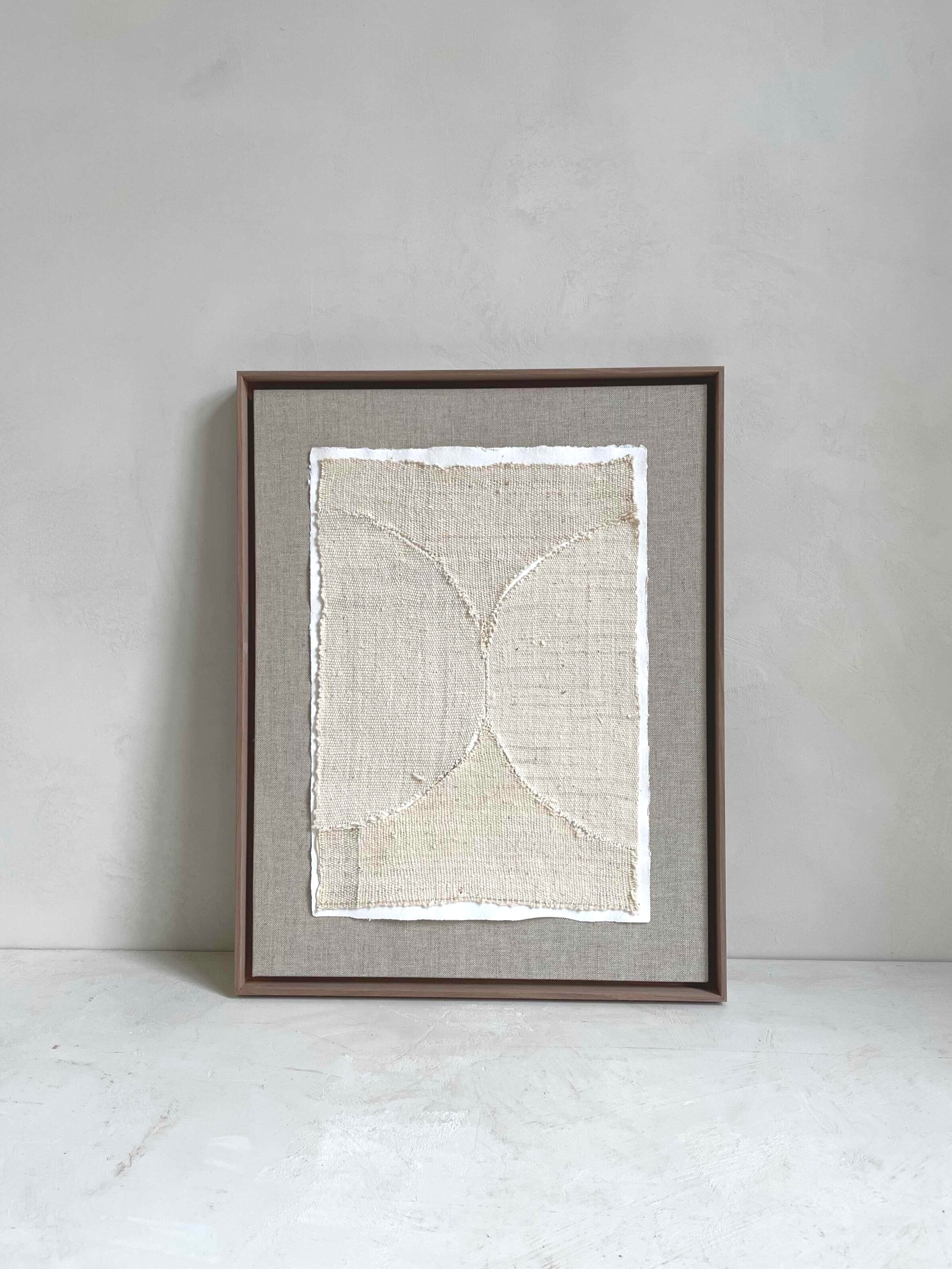 The Corner - Textile artwork N°9 - Textile Art