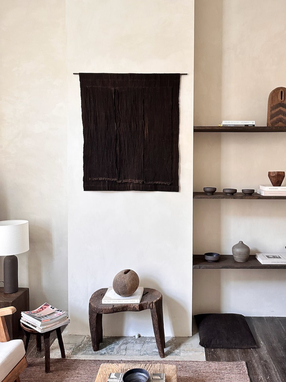 The Corner - Textile wall hanging N° 12 - Textile Art
