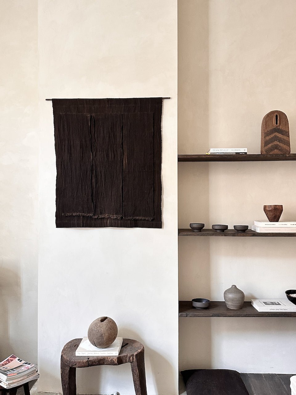 The Corner - Textile wall hanging N° 12 - Textile Art