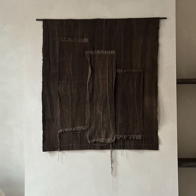 The Corner - Textile wall hanging N° 10 - Textile Art