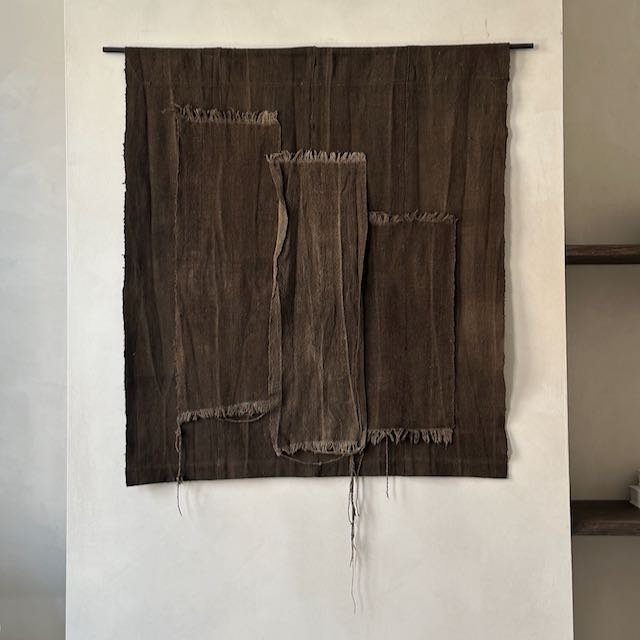 The Corner - Textile wall hanging N° 10 - Textile Art