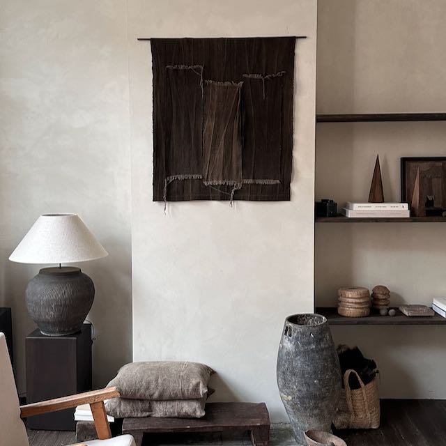 The Corner - Textile wall hanging N° 11 - Textile Art
