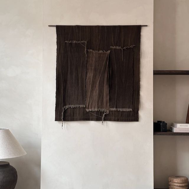 The Corner - Textile wall hanging N° 11 - Textile Art