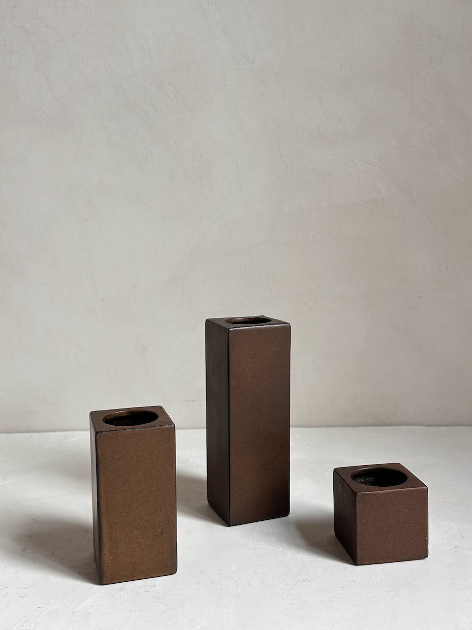 The Corner - Trio of vintage ceramic vases N° 29 - Ceramics