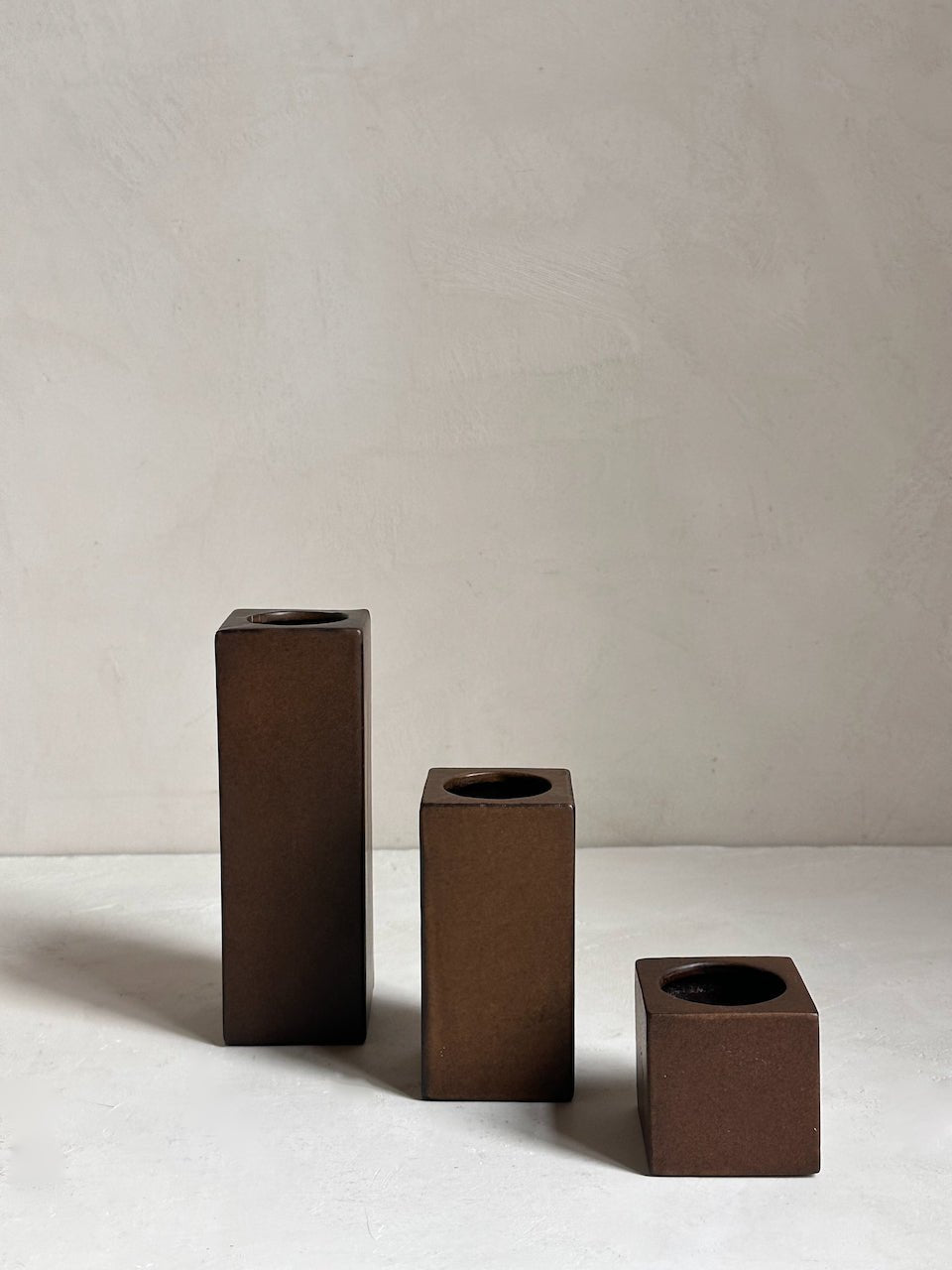 The Corner - Trio of vintage ceramic vases N° 29 - Ceramics