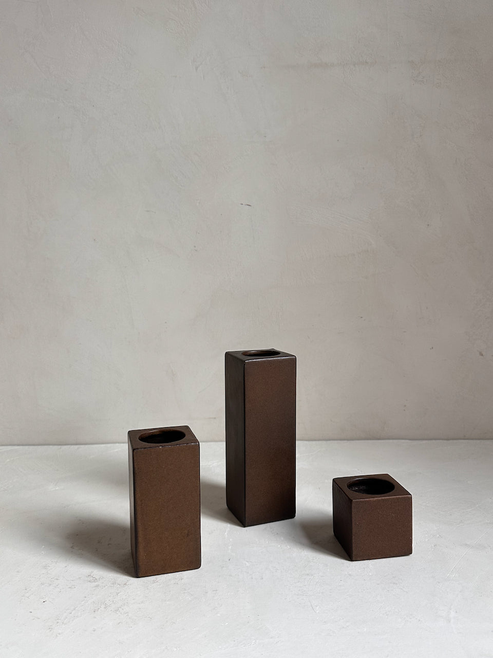 The Corner - Trio of vintage ceramic vases N° 29 - Ceramics