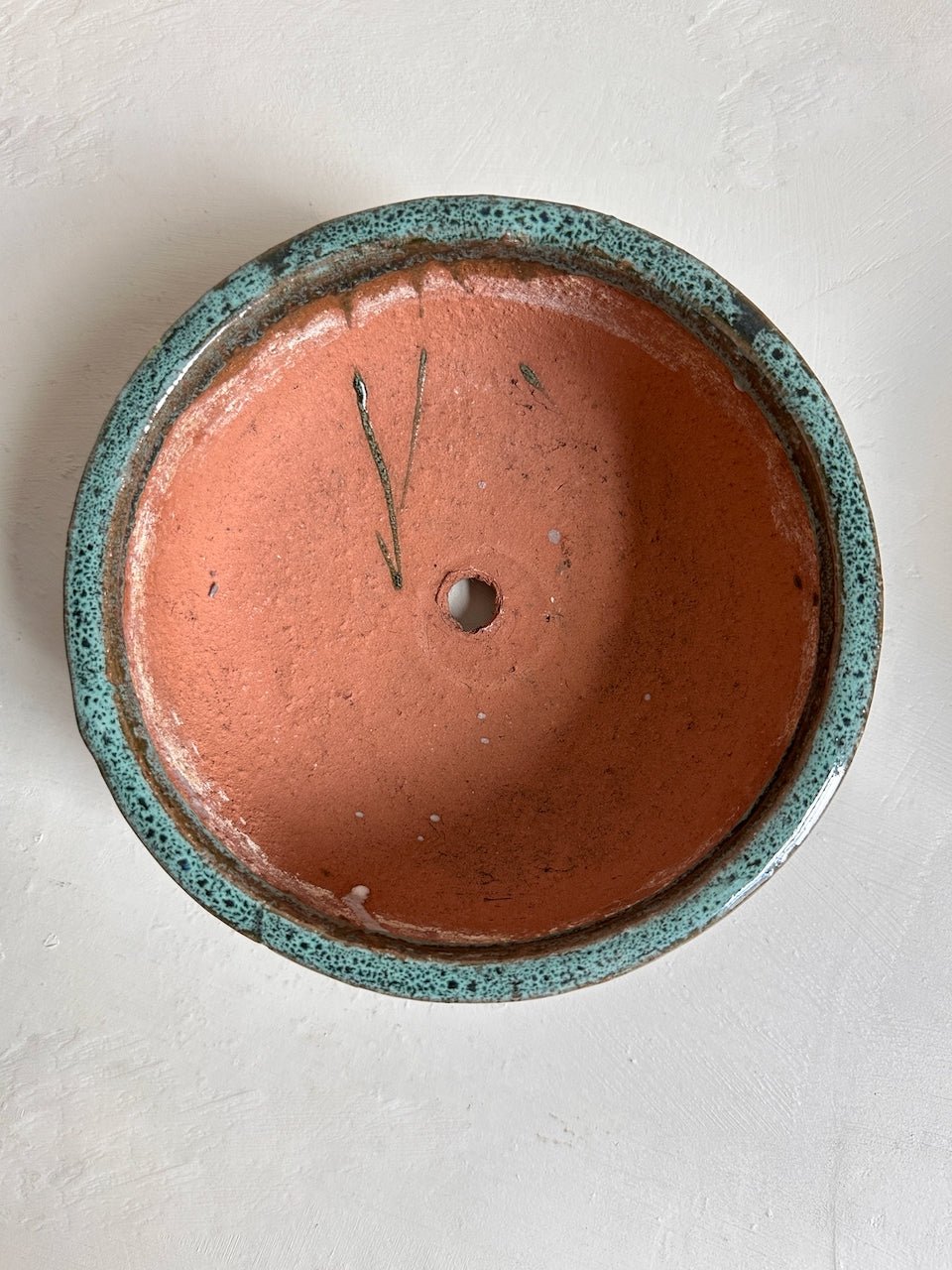 The Corner - Vintage glazed ceramic garden pots (set of 3) - Ceramics