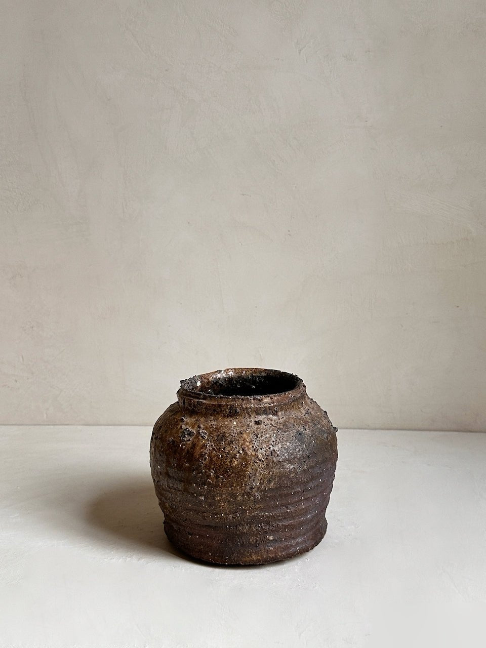 The Corner - Vintage Japanese brown pot N° 1 - Ceramics