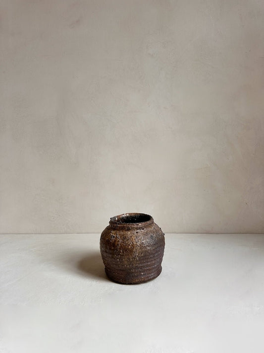 The Corner - Vintage Japanese brown pot N° 1 - Ceramics