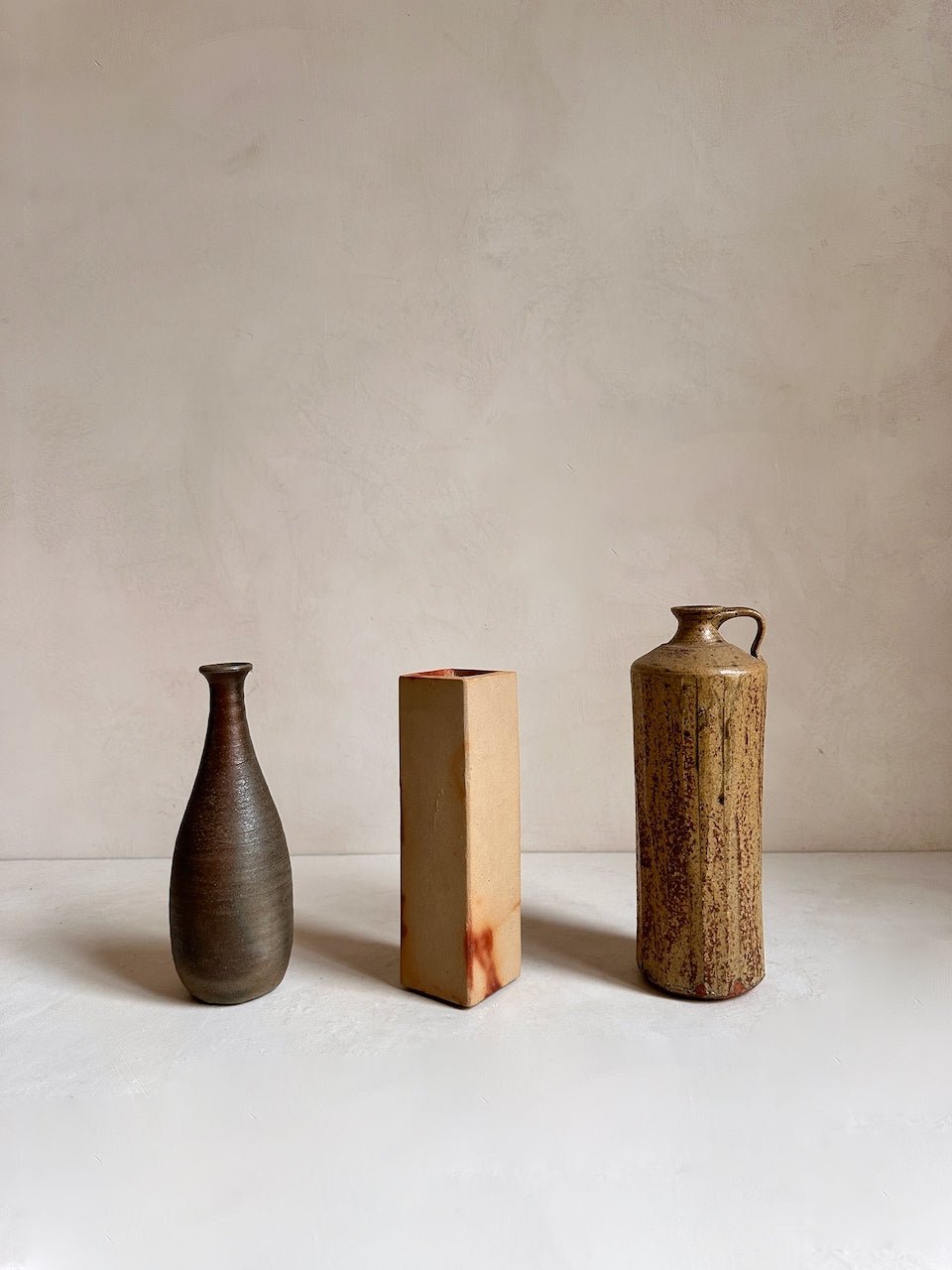 The Corner - Vintage Japanese square Vase N° 1 - Ceramics