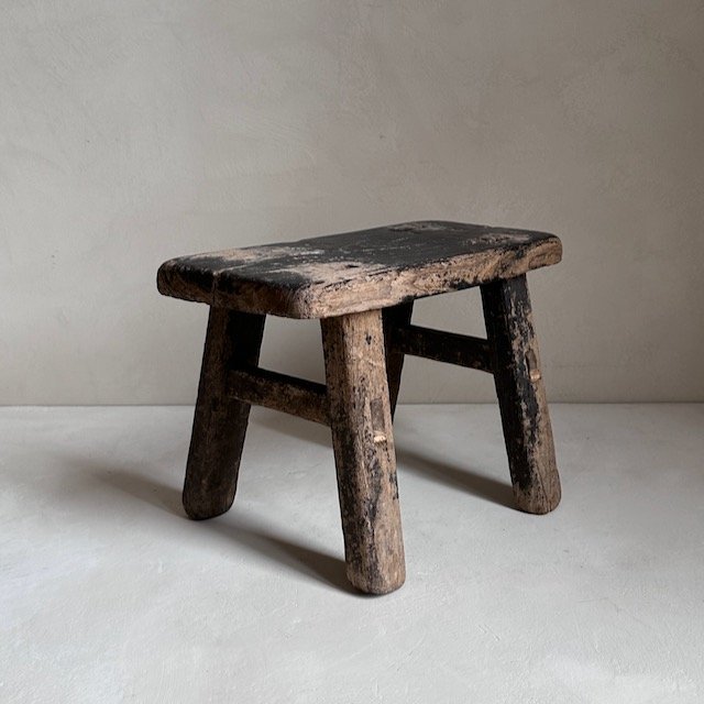 The Corner - Vintage low stool No 11 - Benches & Stools