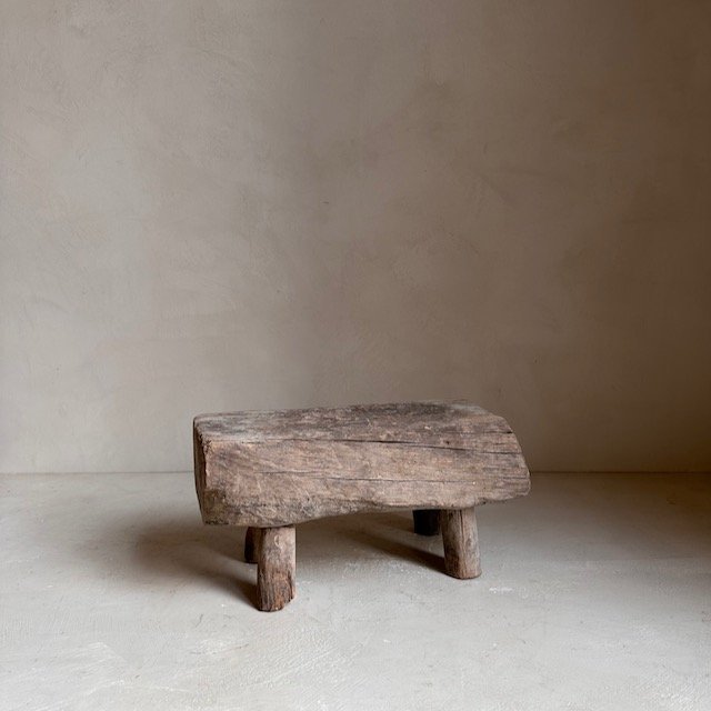 The Corner - Vintage low stool No 9 - Benches & Stools