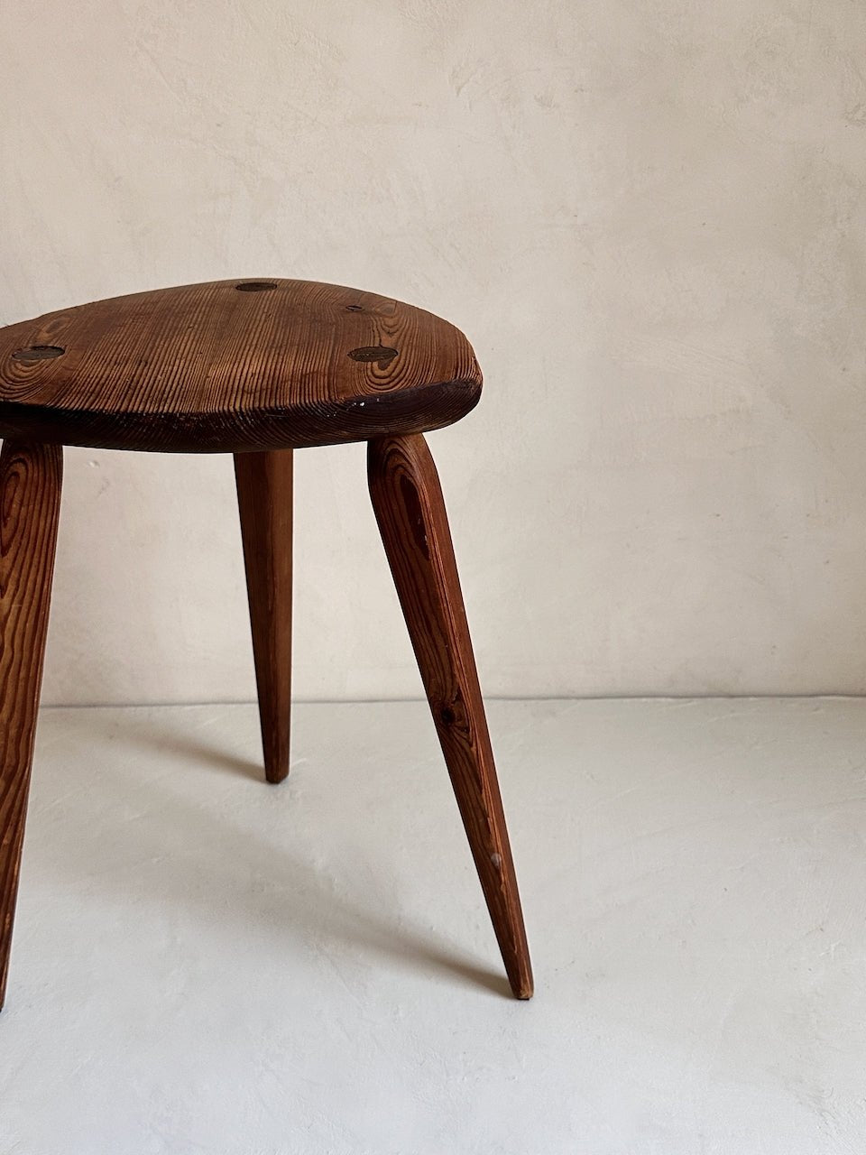The Corner - Vintage scandinavian stool N° 1 - Benches & Stools