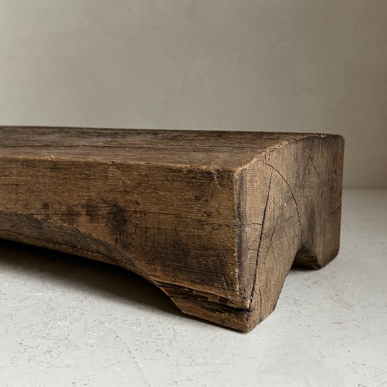 The Corner - Wooden block stool N° 11 - Benches & Stools