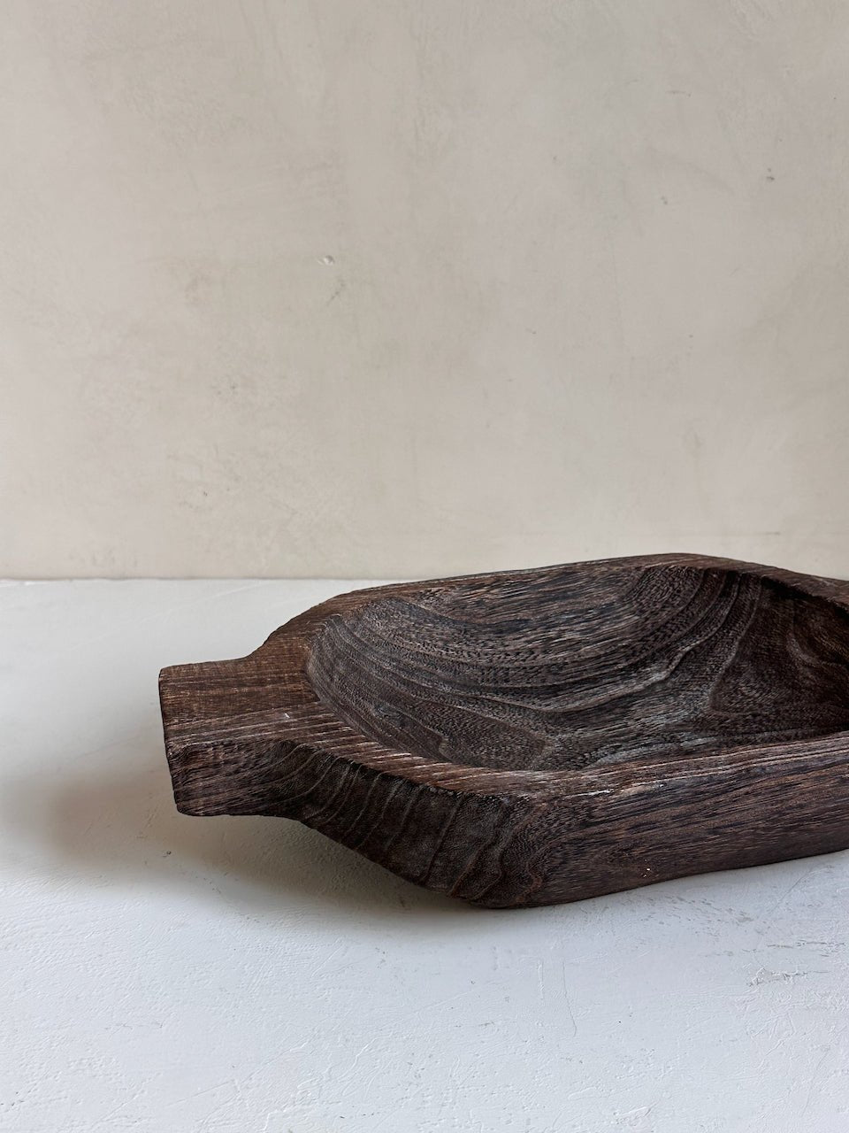 The Corner - Wooden bowl with handle N° 20 - Decoration