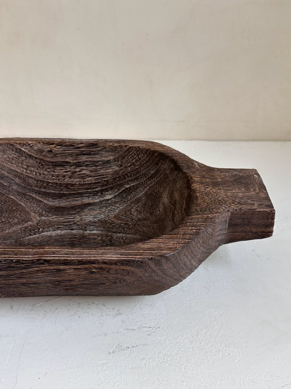 The Corner - Wooden bowl with handle N° 20 - Decoration
