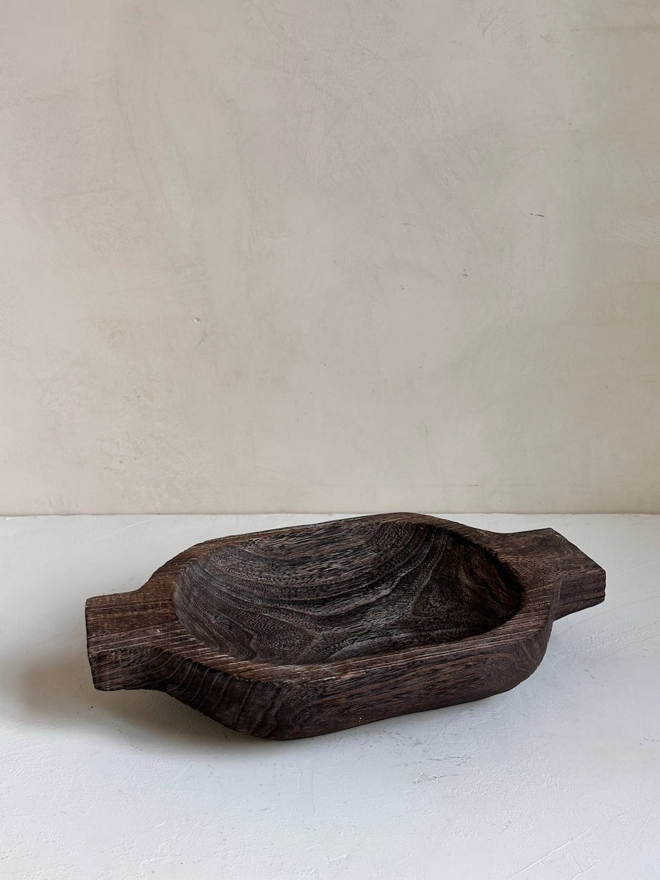 The Corner - Wooden bowl with handle N° 20 - Decoration