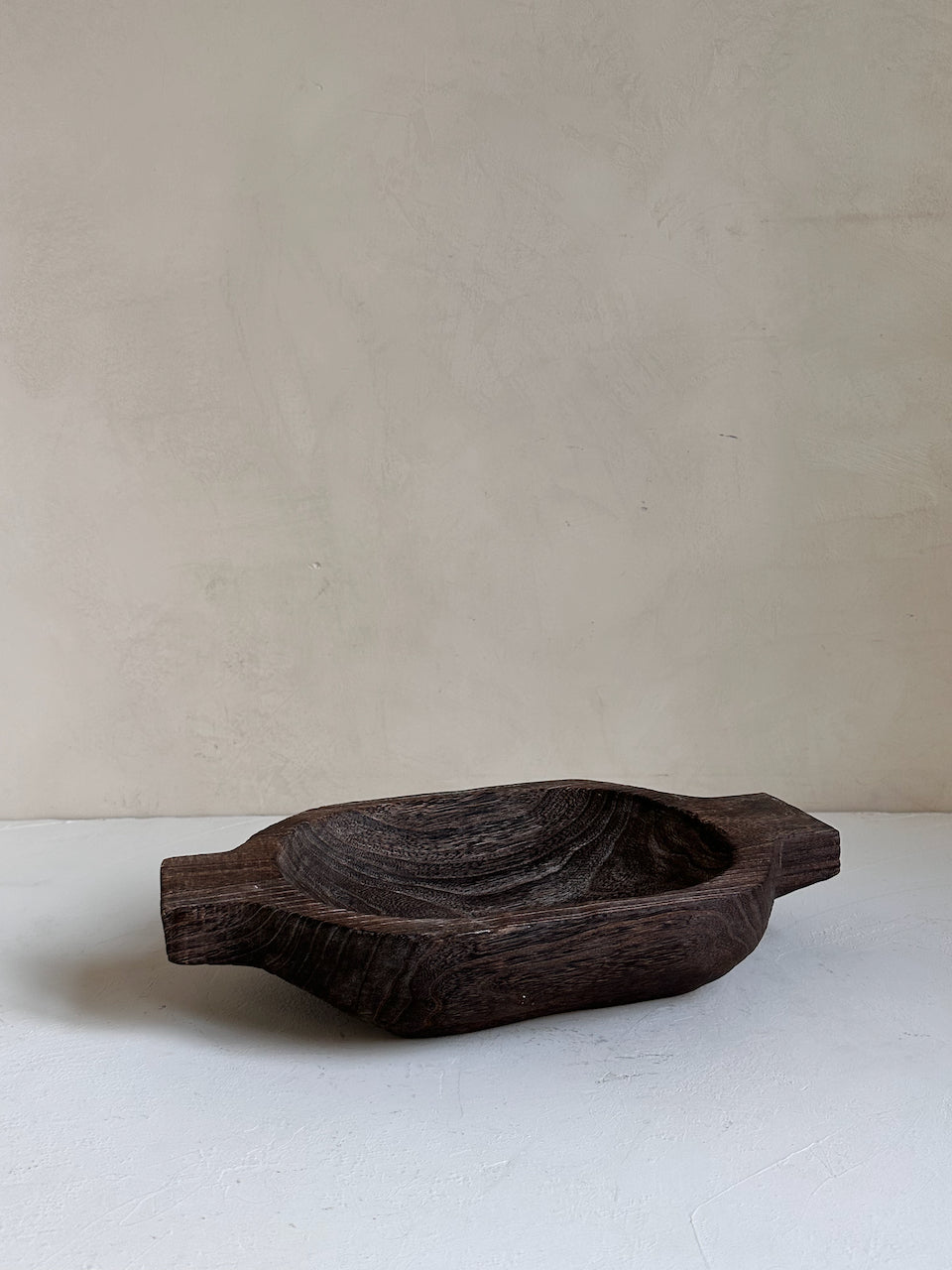 The Corner - Wooden bowl with handle N° 20 - Decoration