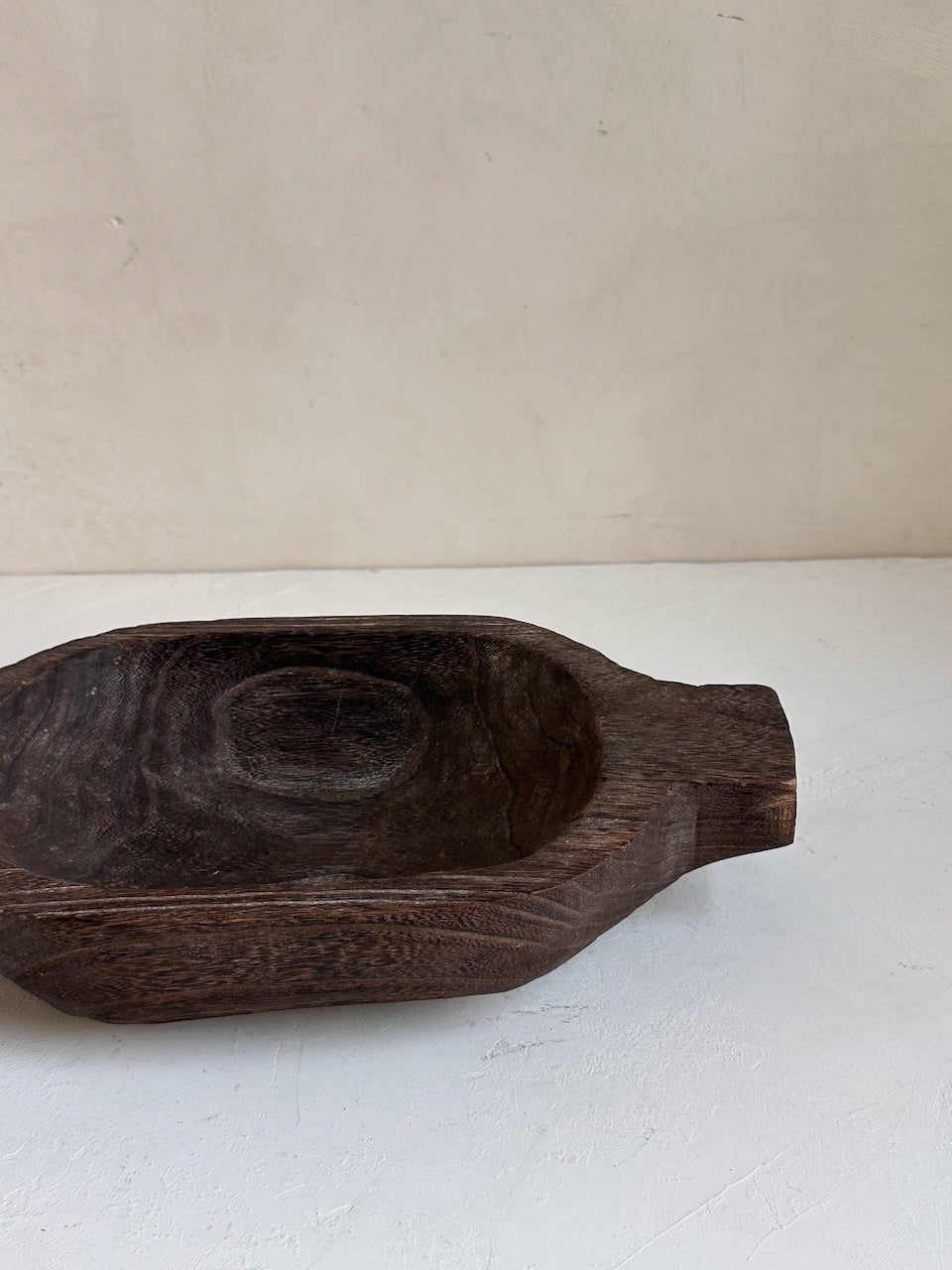 The Corner - Wooden bowl with handle N° 21 - Decoration