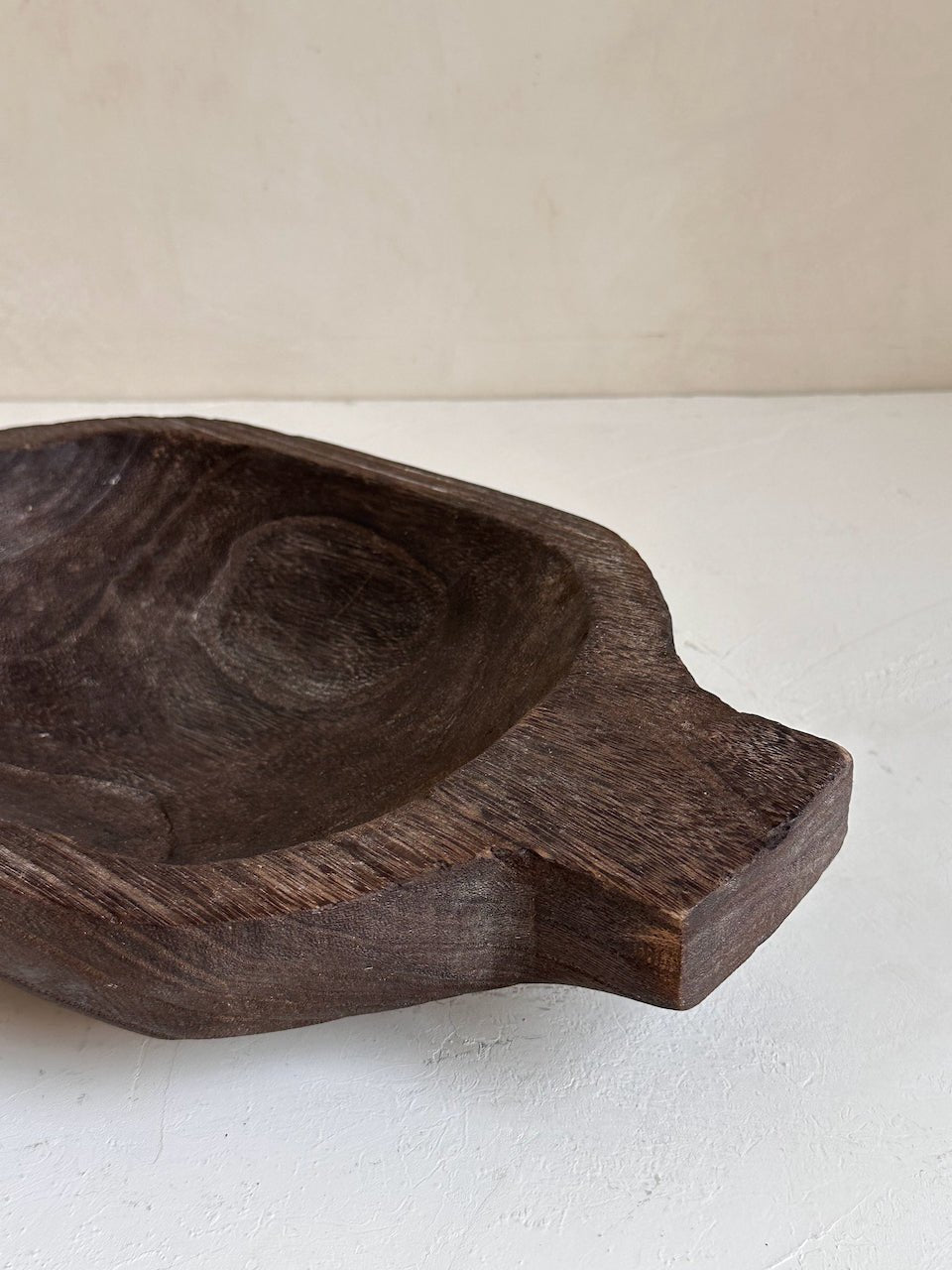 The Corner - Wooden bowl with handle N° 21 - Decoration