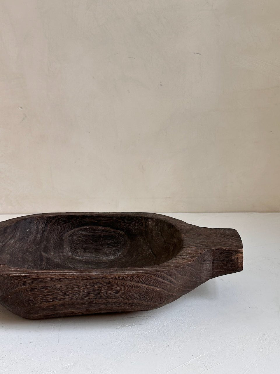 The Corner - Wooden bowl with handle N° 21 - Decoration