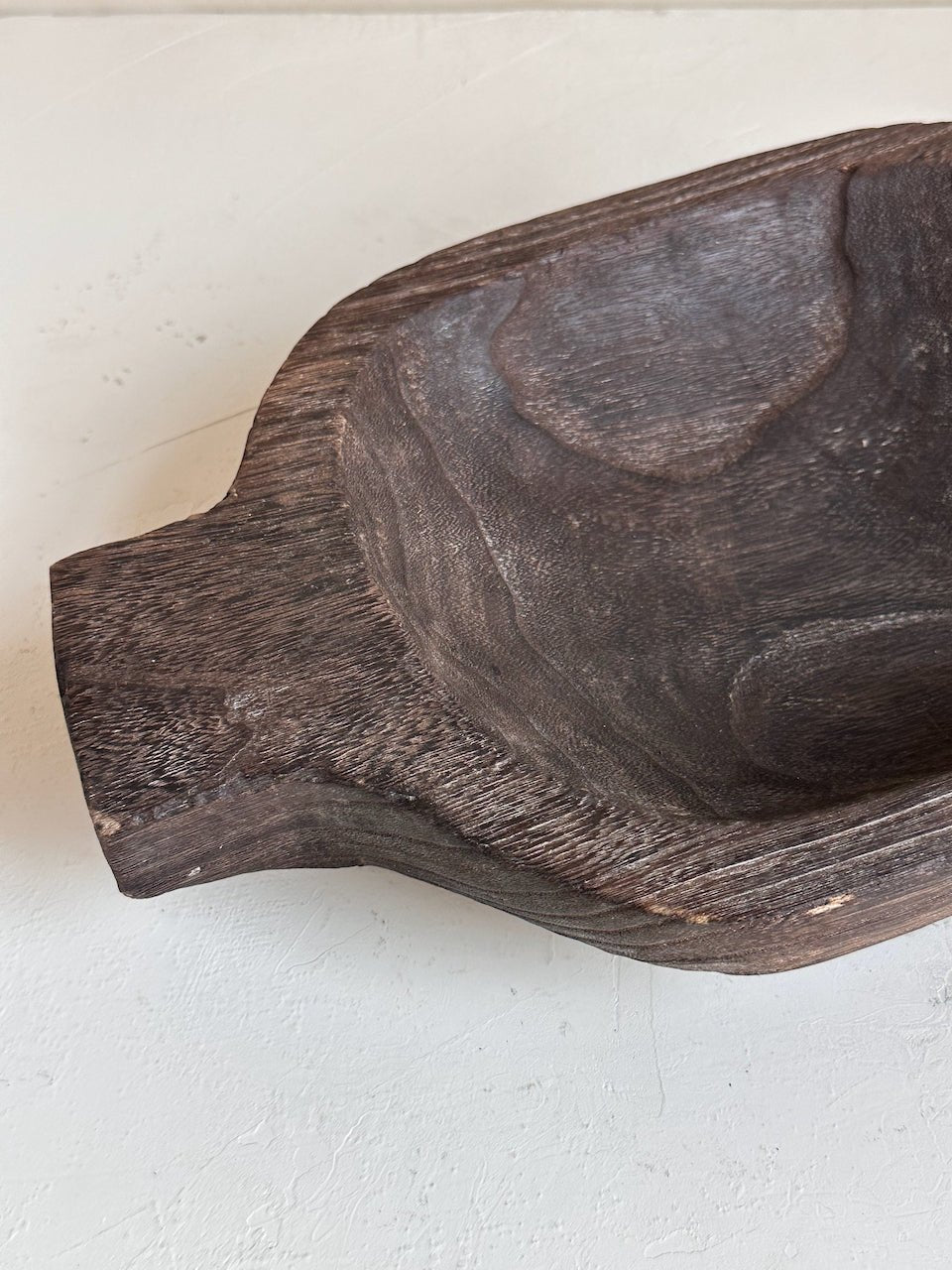 The Corner - Wooden bowl with handle N° 21 - Decoration