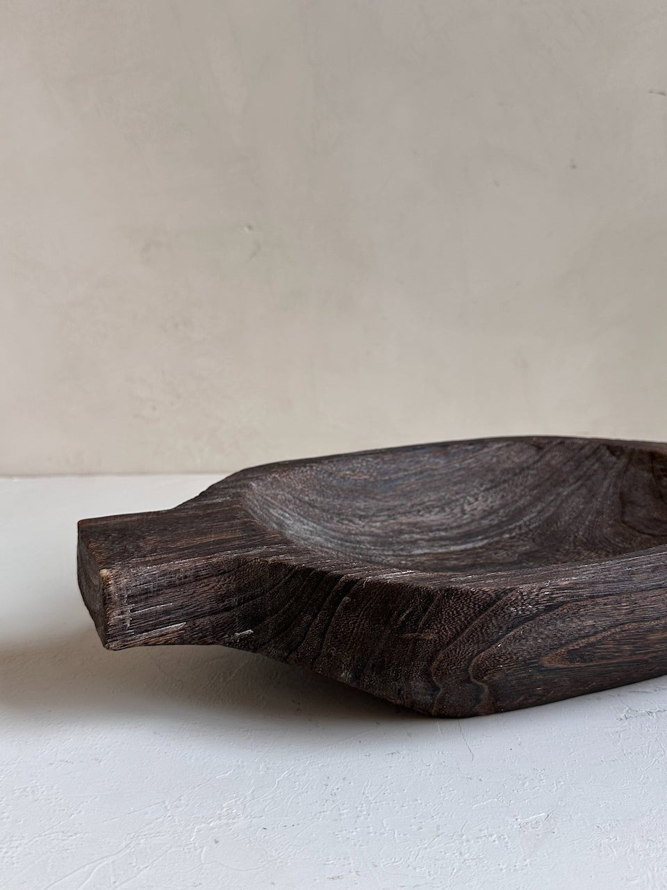 The Corner - Wooden bowl with handle N° 22 - Decoration