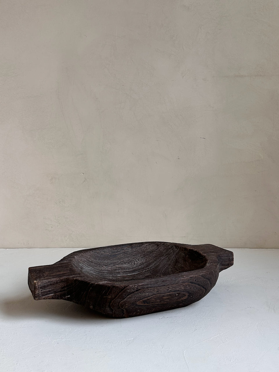 The Corner - Wooden bowl with handle N° 22 - Decoration