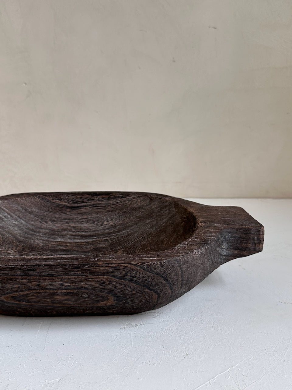 The Corner - Wooden bowl with handle N° 22 - Decoration