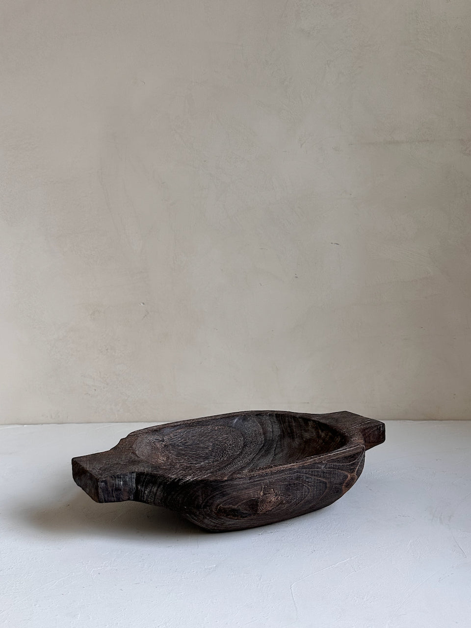The Corner - Wooden bowl with handle N° 23 - Decoration