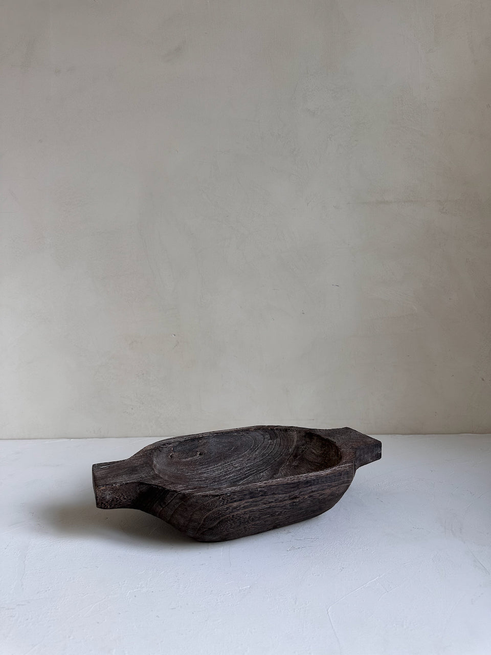 The Corner - Wooden bowl with handle N° 23 - Decoration